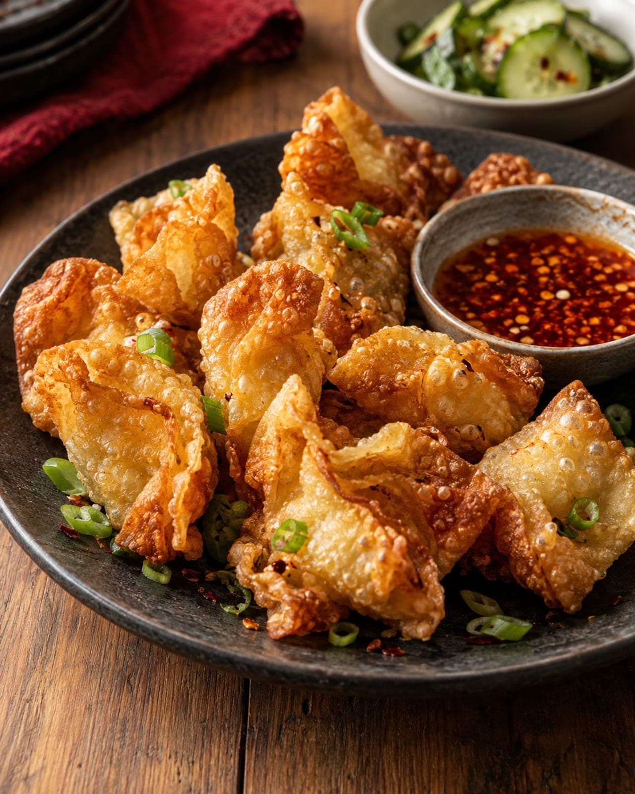 Crispy Fried Wonton från Pin Pin Dumpling