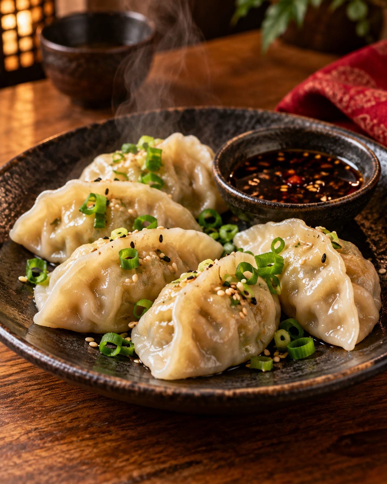 Steamed Gyoza från Pin Pin Dumpling