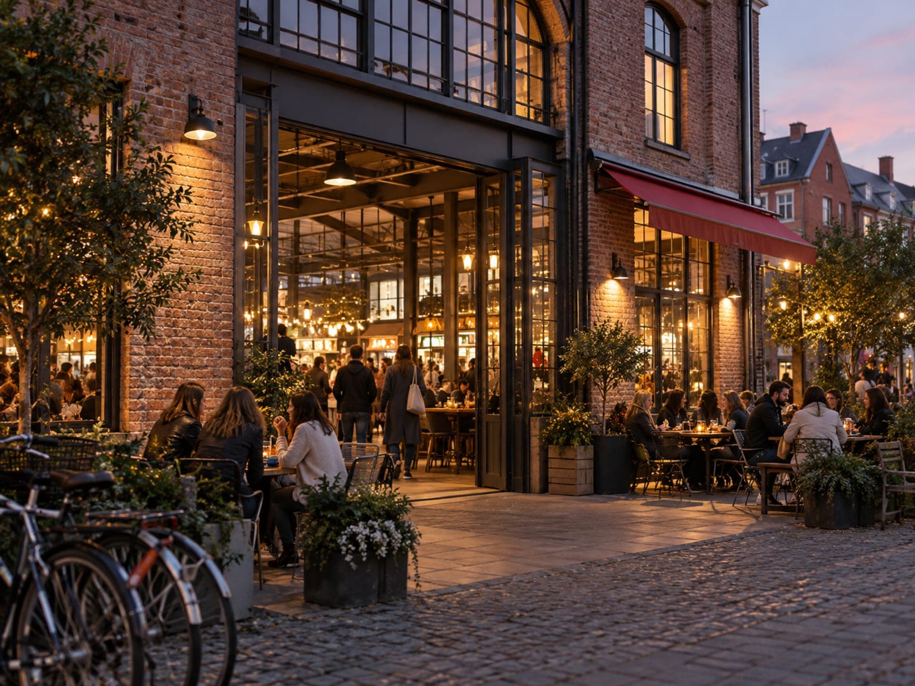 Pin Pin Dumplings plats inne i Mitt Möllan i Malmö