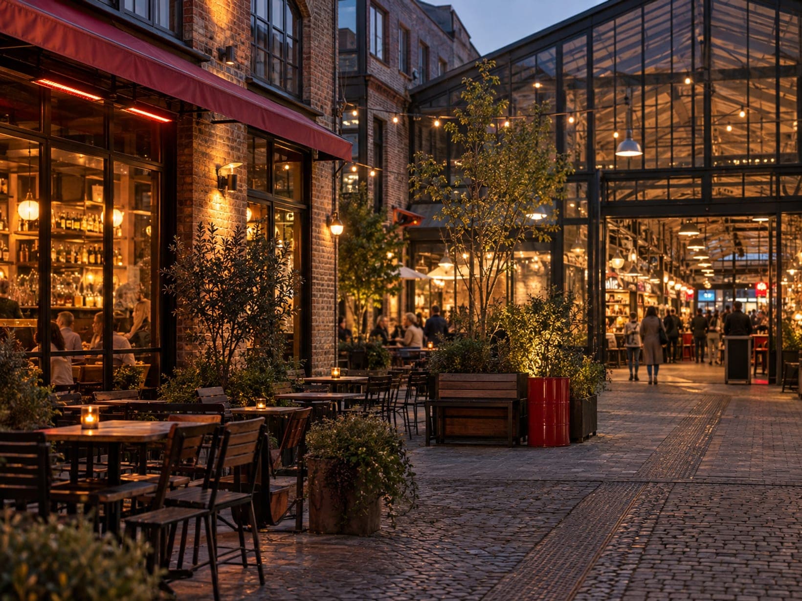 Entrén till Mitt Möllan på Claesgatan i Malmö